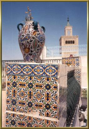 ber den Dchern der Medina von Tunis